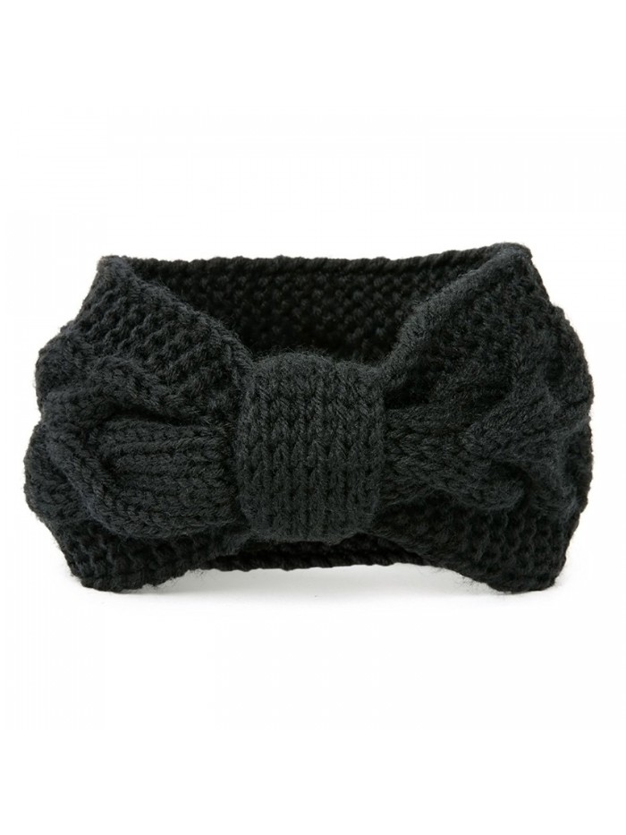 Women's Chunky Cable Knitted Turban Headband Ear Warmer Head Wrap - 1 ...