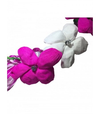 Handmade Flower Artificial Ponytail Festival in Women's Headbands in Women's Hats & Caps