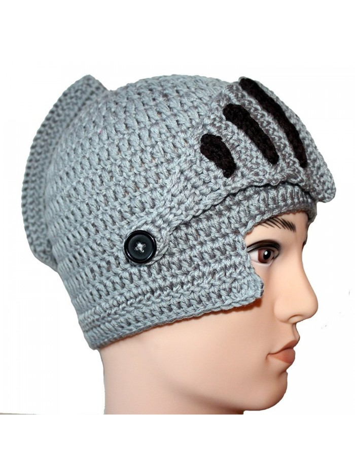 Amigo - Unisex Roman Knight Helmet Hat Knit Beanie Hat Cap Wind Mask ...