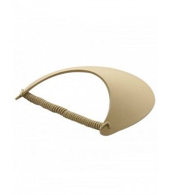 Foam Sun Visor 9 inch Khaki