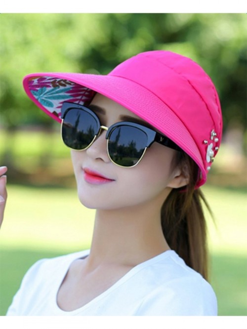 Wide Brim Summer Folding Hat UV Protection Sun Cap Beach Hat For Women ...