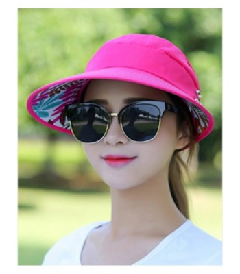Wide Brim Summer Folding Hat UV Protection Sun Cap Beach Hat For Women ...