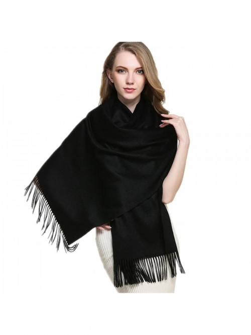 Extra Cashmere Pashmina 1 black - Black - CH126L82PDV