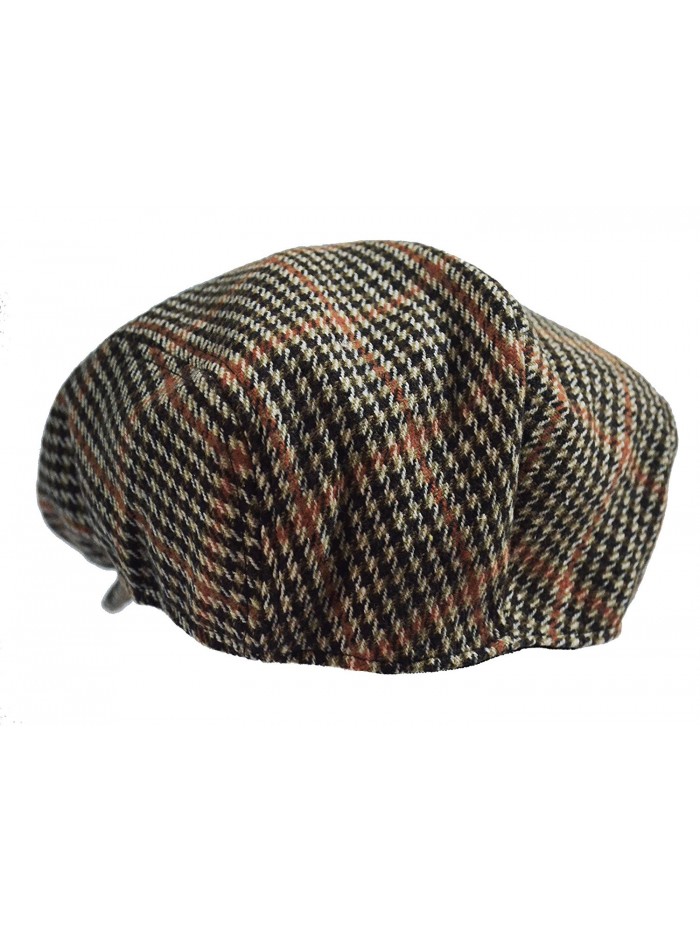 Mens Classic Herringbone Tweed Wool Blend Newsboy Ivy Hat Lxl Houndstooth Camel C812nzpe671 2389