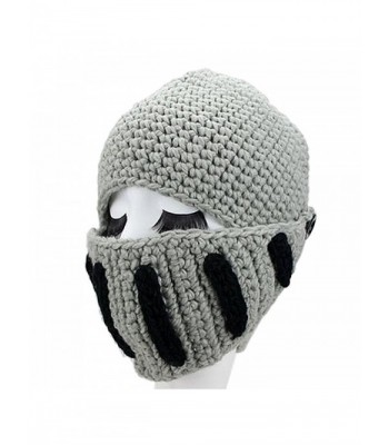 Roman Cosplay Knight Helmet Visor Crochet Knit Beanie Hat Winter Mask ...