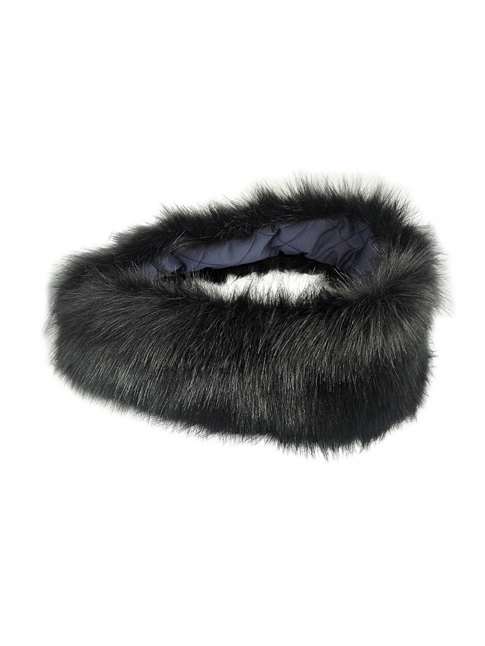 Imitation Faux Fur Long Detachable False Collar Scarf Neck Wrap ...