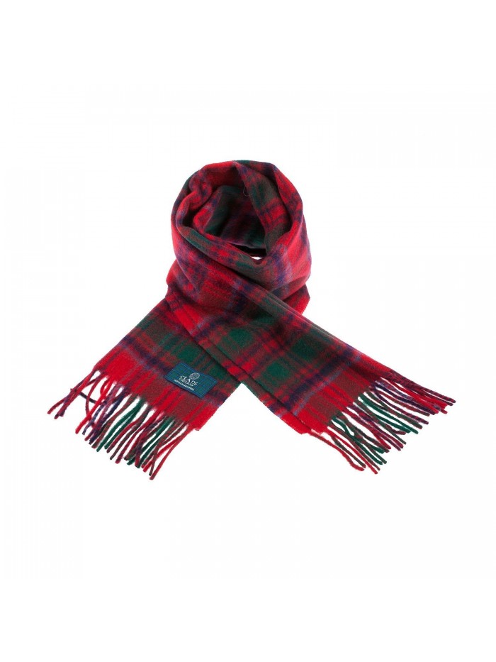 Pure New Wool Scottish Tartan Scarf Grant One Size Cp123h44w0v