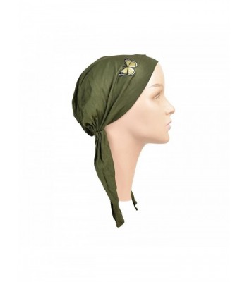 Olive Scarf Bandana Headwear Butterfly