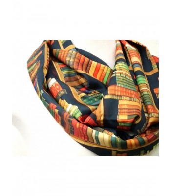 scarf Library Bookshelves Infinity birthday in Fashion Scarves