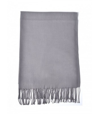 Cashmere Feel Scarf Winter Scarf for Women Long Solid Colors Wrap Shawl ...