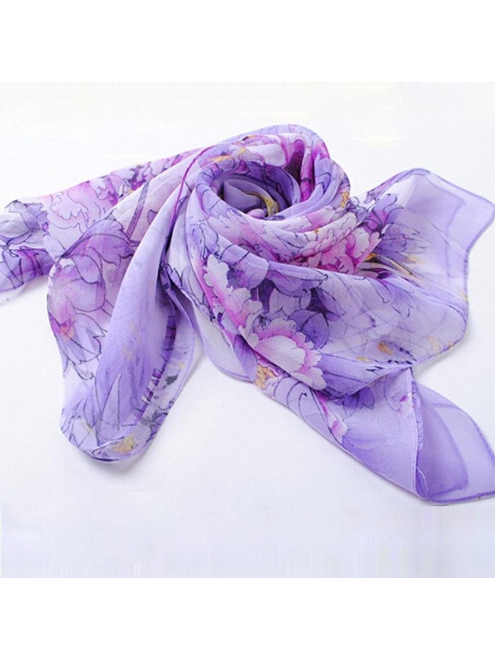 Fashion Chinese style Lady Long Wrap Women's Shawl Chiffon Scarf ...