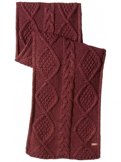 Women's Careen Cable Knit Scarf - Sassafras - CR12G55UROJ