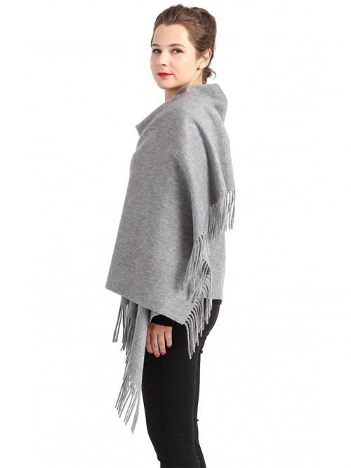 Women Soft Cashmere Wool Wraps Shawls Stole Scarf - Large Size 78