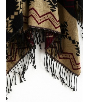 Glamaker Womens Cashmere Pashmina Geometric in Wraps & Pashminas