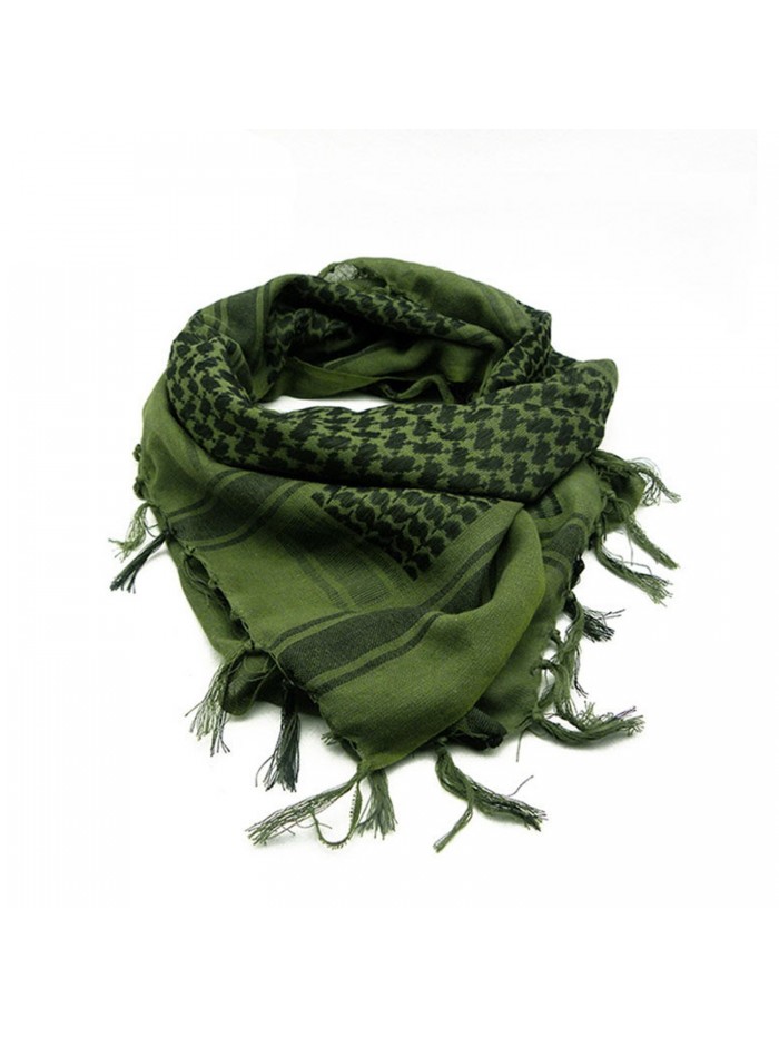 100% Cotton Shemagh Scarf Arab Tactical Military Army Desert Keffiyeh Head  Wrap