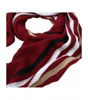 Classic Premium Unisex Striped Winter in Fashion Scarves