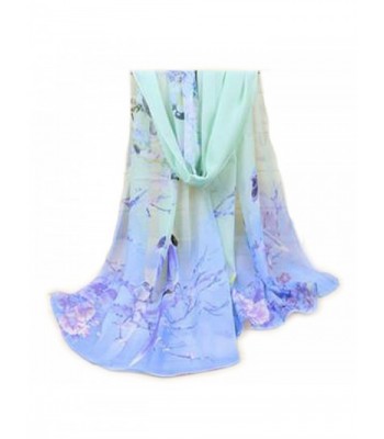 RICCOS ( TM ) Women Fashion Soft Thin Chiffon Scarf Animal Bird Printed Shawls - C312N9LS6NG