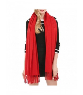 Sherry007 Womens Cashmere Tassels Blanket