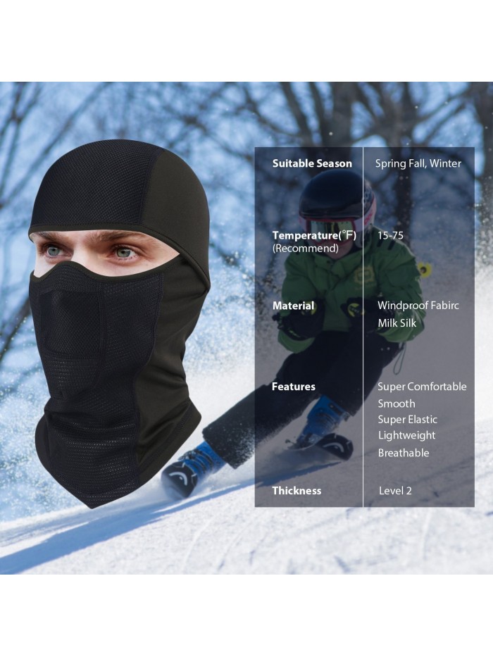 Ski Mask Lightweight Motorcycling - Winter Version - CF1868E42IC