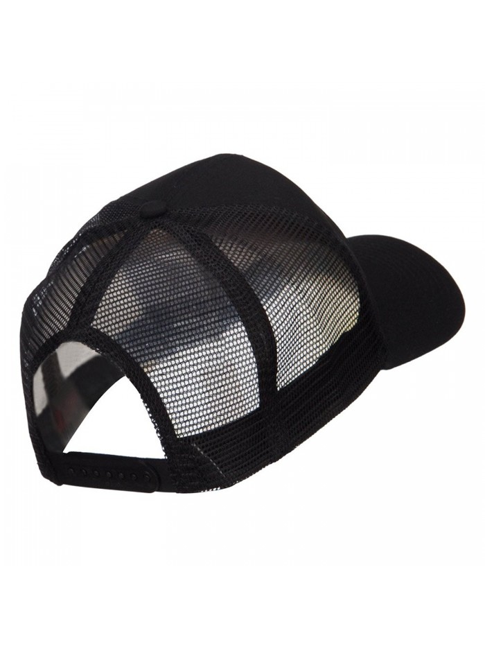 US Air Force Retired Military Patched Mesh Cap - Black - C0124YMGB1X