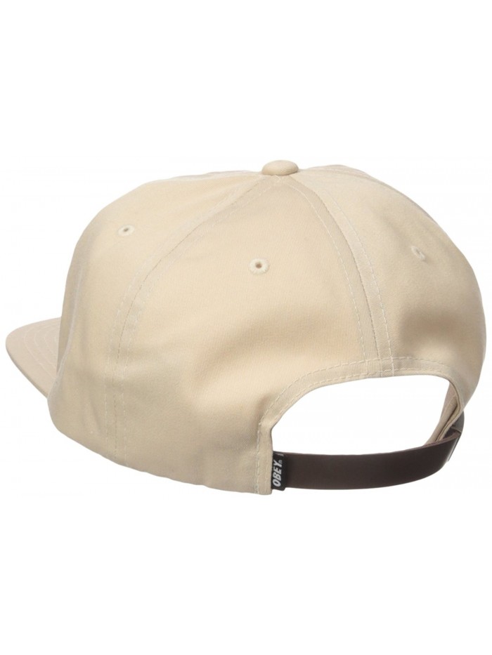 Men's Earl 6 Panel Hat - Cream - C412E3012U1