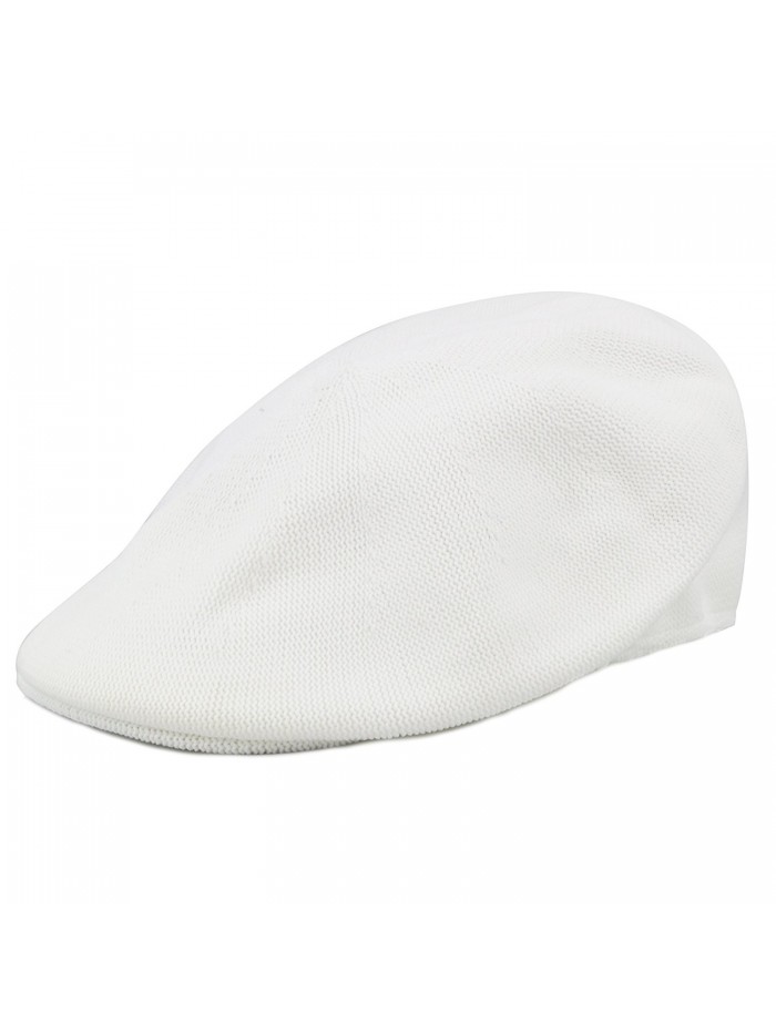 300N1873 Classic Ivy Driver Cabbie Mesh Newsboy Hat-3colors - White ...