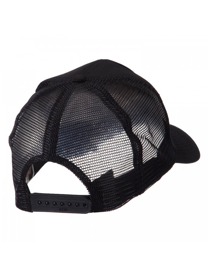 Skull and Choppers Embroidered Military Patched Mesh Cap - Large Skull ...