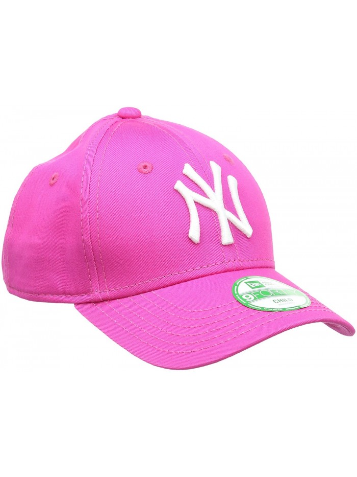 New York Yankees Strapback Cap 9forty Kappe Basecap Child Youth Adjustable  - Pink - CB11ENV3M3B