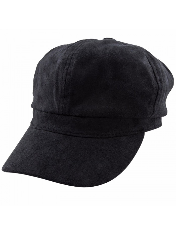 newsboy Hats For Women-8 Panel IVY Visor Winter Warm Cabbie Cap - 04 ...