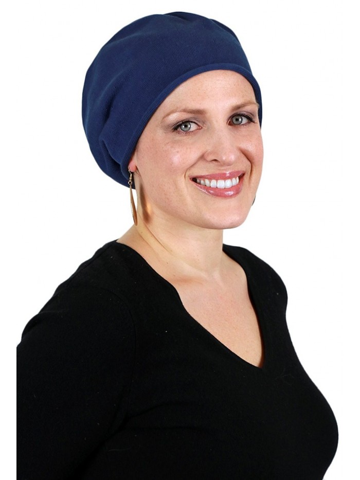 Chemo Caps For Women Slouchy Beanie Hat Cotton Knit Lightweight Cancer Headwear By Parkhurst 