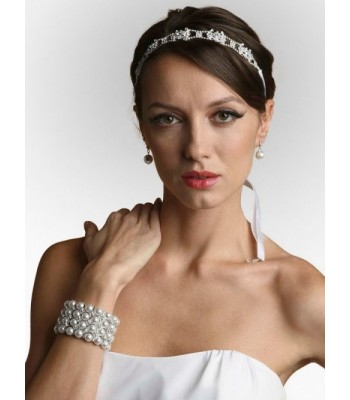 Mariell Crystal Rhinestone Headband Wedding in Women's Headbands in Women's Hats & Caps