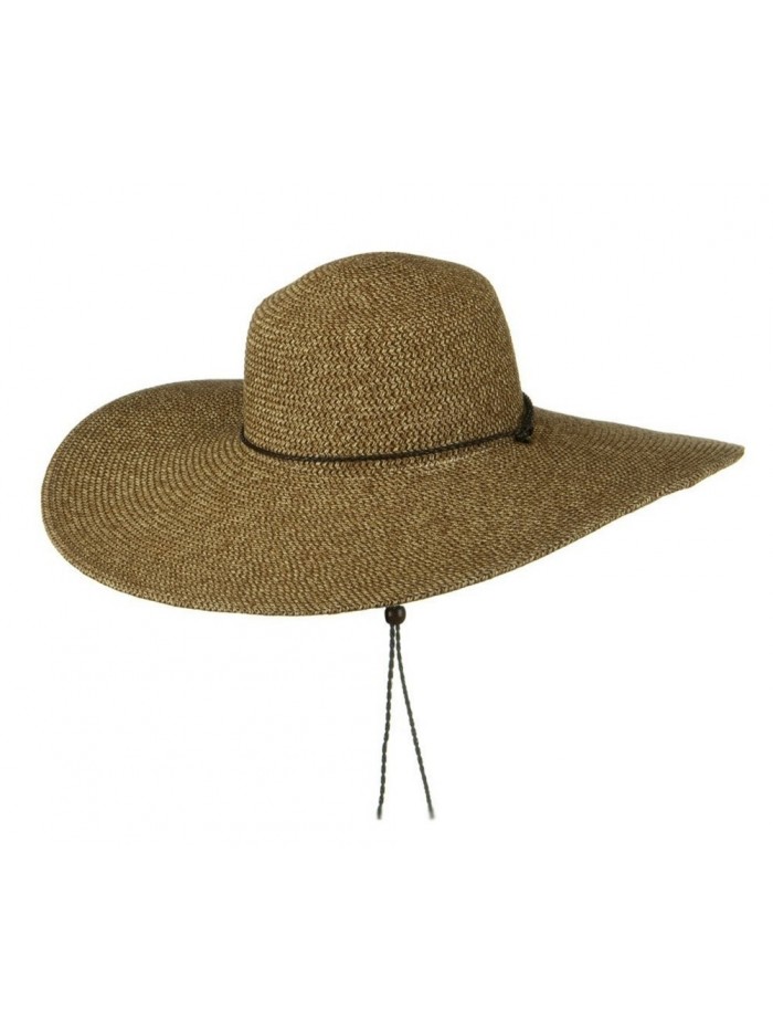 women's packable sun hat with chin strap