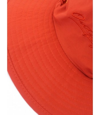 Outdoor Sun Hat Camouflage Bucket Mesh Boonie Hat Fishing Hats - Orange ...